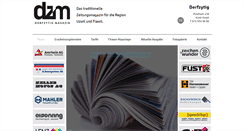 Desktop Screenshot of dzm.ch